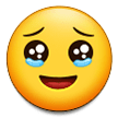 face holding back tears — Samsung