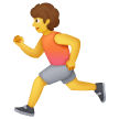 Person Running as drawn by Samsung in One UI 6.0