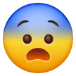 Fearful Face as drawn by Samsung in One UI 6.0