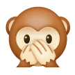 Speak-No-Evil Monkey as drawn by Samsung in One UI 6.0