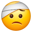 Face with Head-Bandage as drawn by Samsung in One UI 6.0