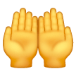 Palms up Together as drawn by Samsung in One UI 6.0