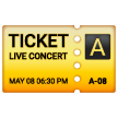 Ticket, the design in this release