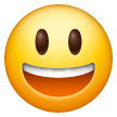 Grinning Face with Big Eyes, the previous design