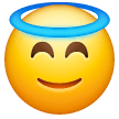 天使の輪がついた笑顔 as drawn by Samsung in One UI 6.1.1