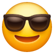 Smiling Face with Sunglasses, the previous design