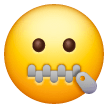 Zipper-Mouth Face, the previous design