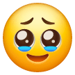 Face Holding Back Tears, the previous design