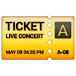 Ticket, the previous design