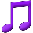 Musical Note, the previous design