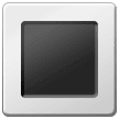 White Square Button as drawn by Samsung in One UI 6.1