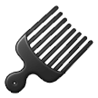 Hair Pick, the previous design