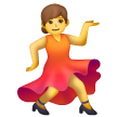 Woman Dancing as drawn by Samsung in One UI 7.0