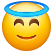 天使の輪がついた笑顔 as drawn by Samsung in One UI 7.0