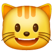 Grinning Cat as drawn by Samsung in One UI 7.0