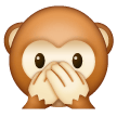 Speak-No-Evil Monkey as drawn by Samsung in One UI 7.0