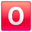 O button (blood type) as rendered by Samsung