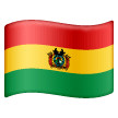 flag: Bolivia as rendered by Samsung