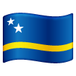 flag: Curaçao as rendered by Samsung