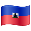 flag: Haiti as rendered by Samsung