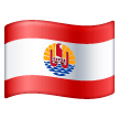flag: French Polynesia as rendered by Samsung