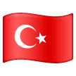 flag: Türkiye as rendered by Samsung