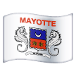 flag: Mayotte as rendered by Samsung