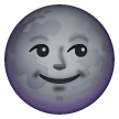 new moon face as rendered by Samsung