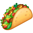taco as rendered by Samsung