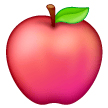 red apple as rendered by Samsung