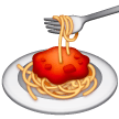 spaghetti as rendered by Samsung