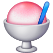 shaved ice as rendered by Samsung
