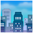 cityscape as rendered by Samsung
