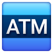 ATM sign as rendered by Samsung