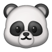 rosto de panda as rendered by Samsung