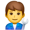 man mechanic as rendered by Samsung