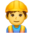 man construction worker as rendered by Samsung