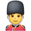man guard as rendered by Samsung
