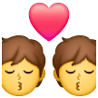 kiss as rendered by Samsung