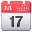 calendar as rendered by Samsung