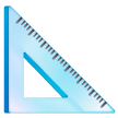 triangular ruler as rendered by Samsung