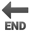 END-Pfeil as rendered by Samsung