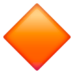 large orange diamond as rendered by Samsung