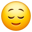 ほっとした顔 as rendered by Samsung