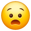 anguished face as rendered by Samsung