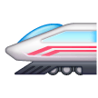 high-speed train as rendered by Samsung