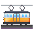 tram car as rendered by Samsung