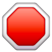 stop sign as rendered by Samsung