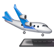 airplane arrival as rendered by Samsung