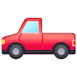 pickup truck as rendered by Samsung
